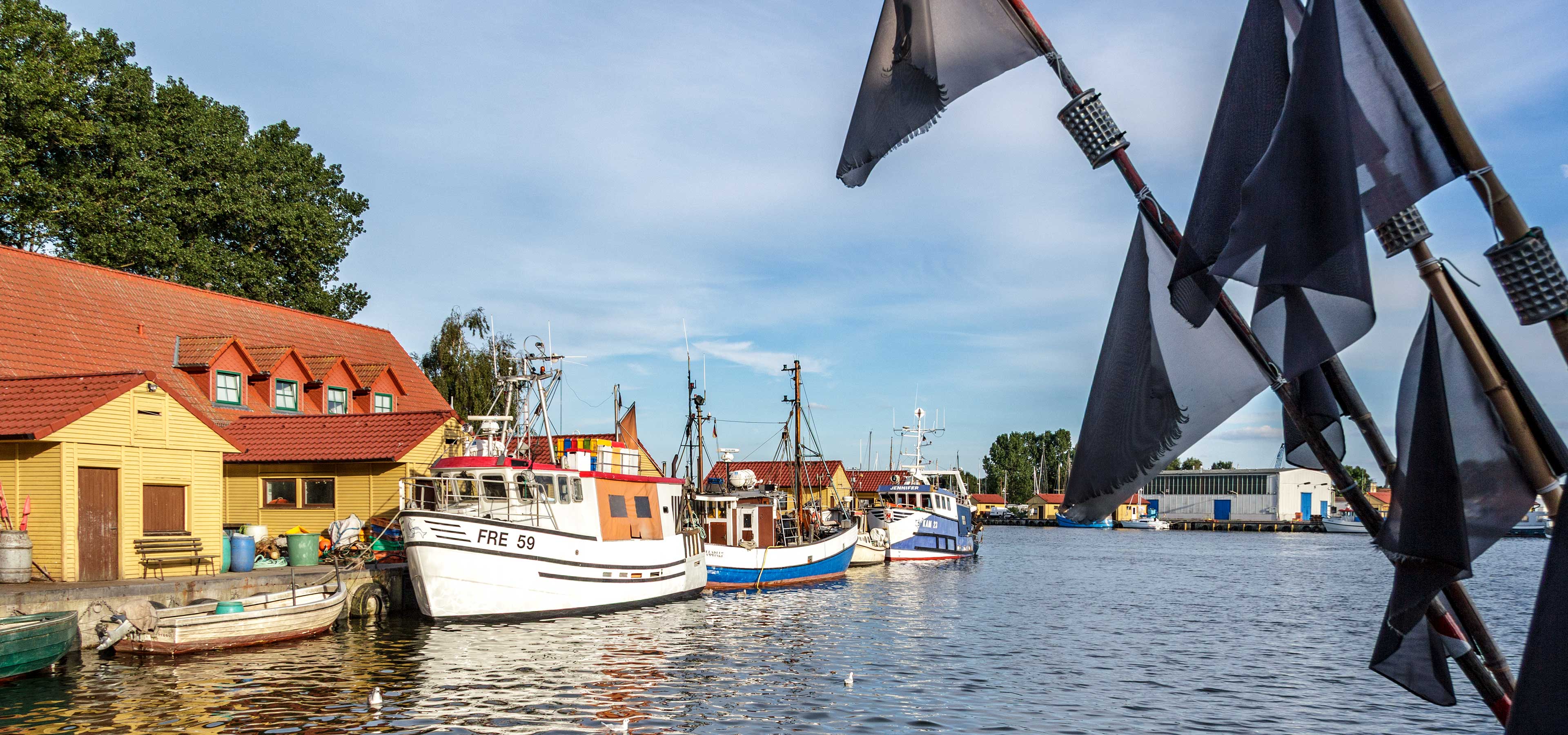 Hafen in Freest